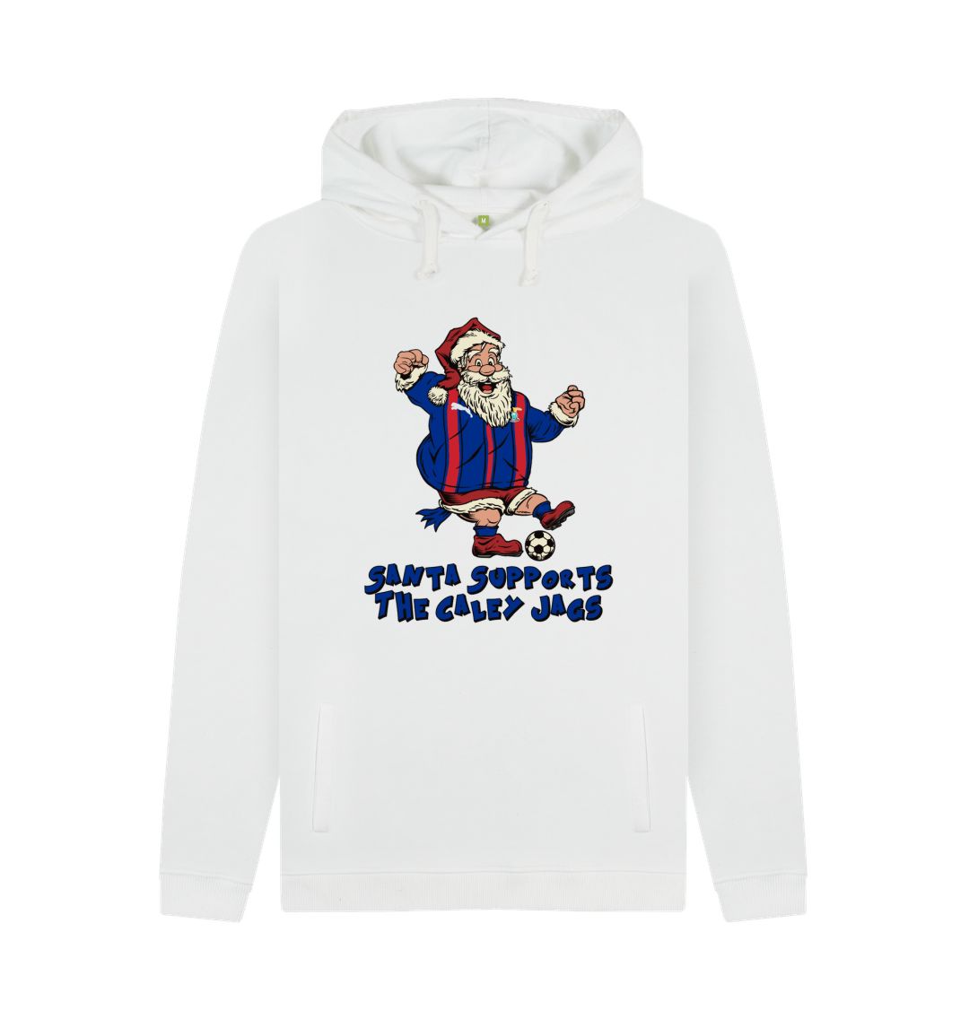 White Inverness Men's Santa Hoody