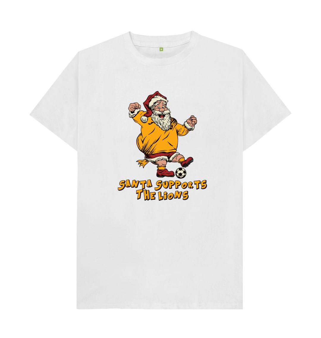 White Livingston Men's Santa T-shirt