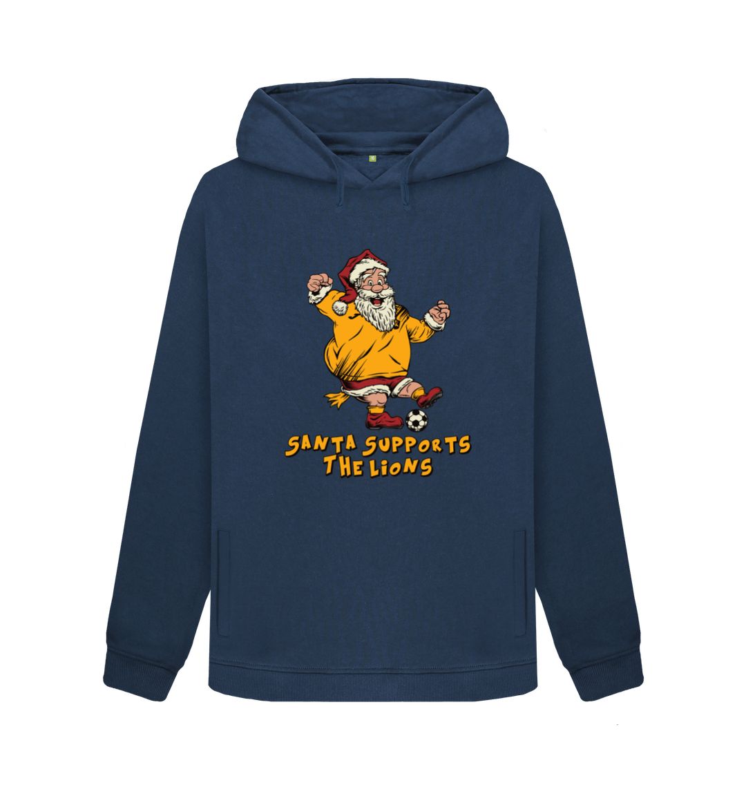 Navy Blue Livingston Women's Santa Hoody