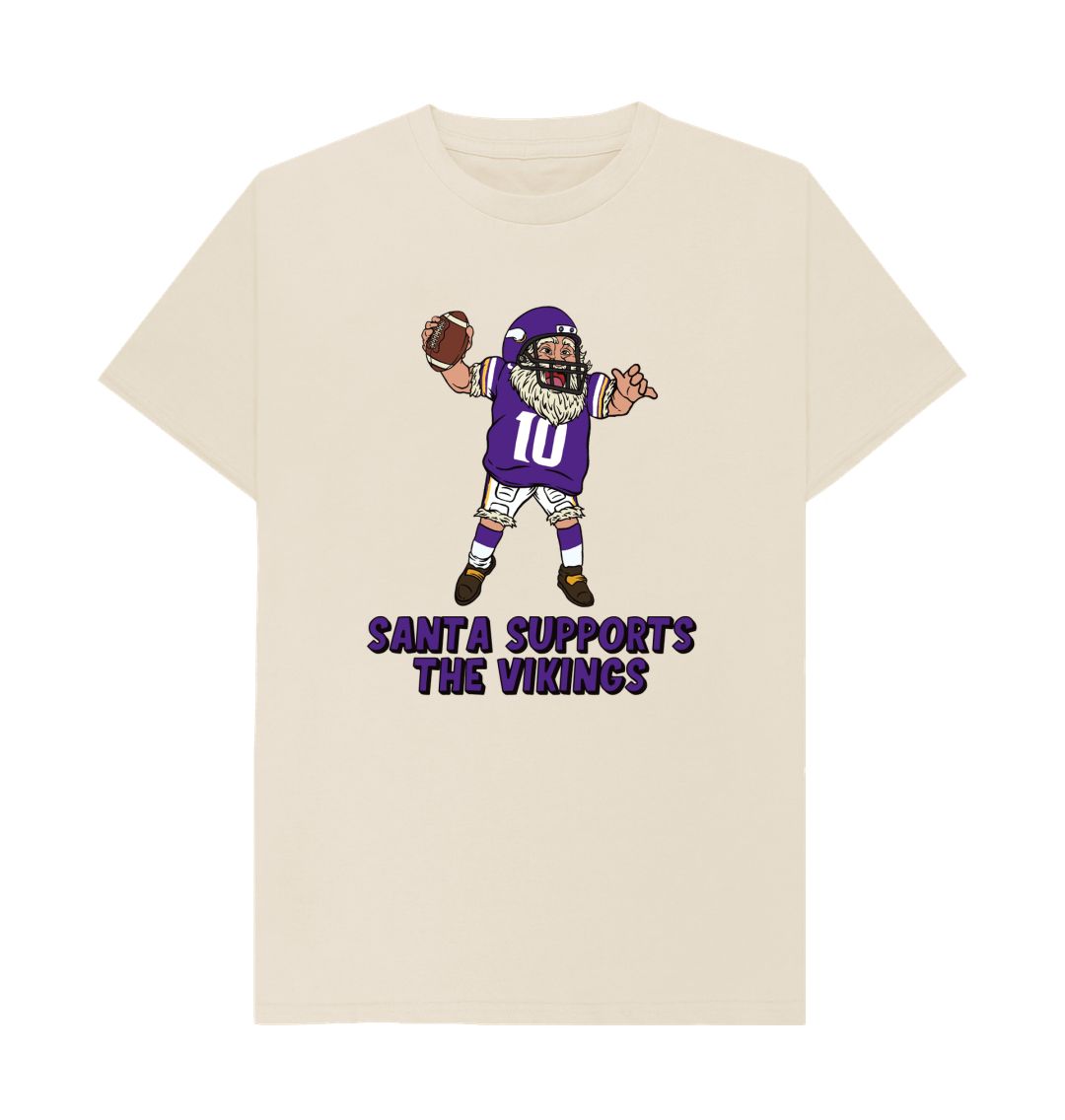 Oat Minnesota Vikings Santa T-shirt