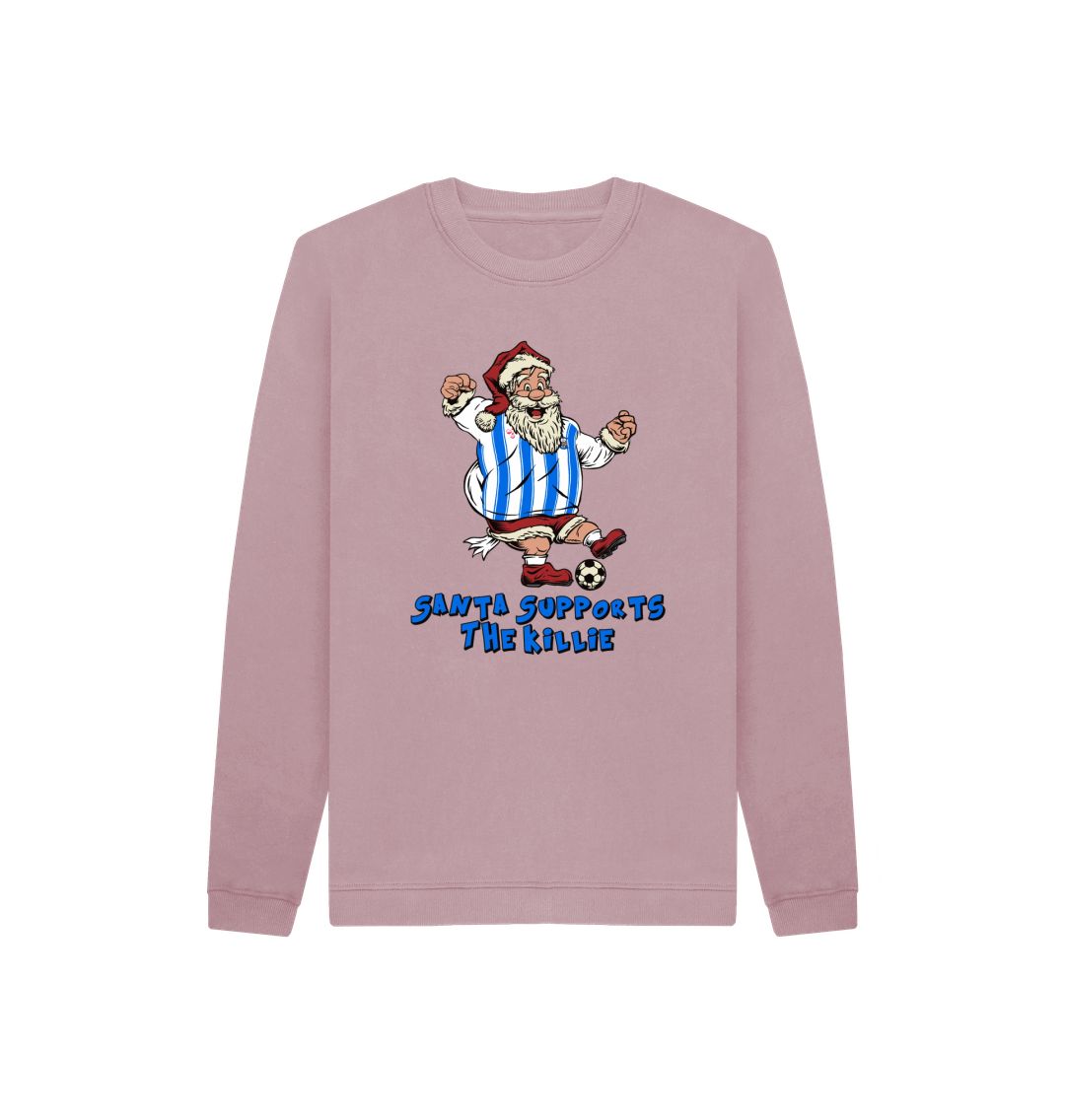 Mauve Kilmarnock Kids Santa Jumper