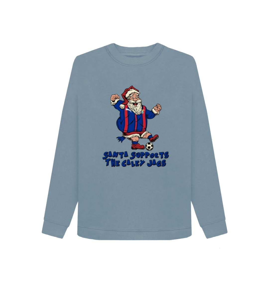 Stone Blue Inverness Women's Santa Jumper