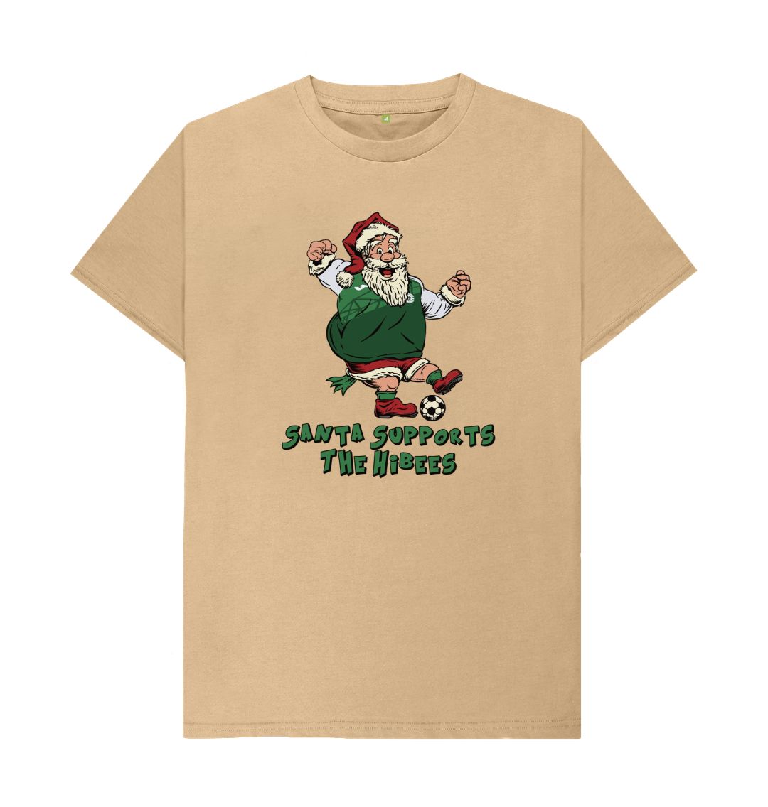 Sand Hibernian Men's Santa T-shirt