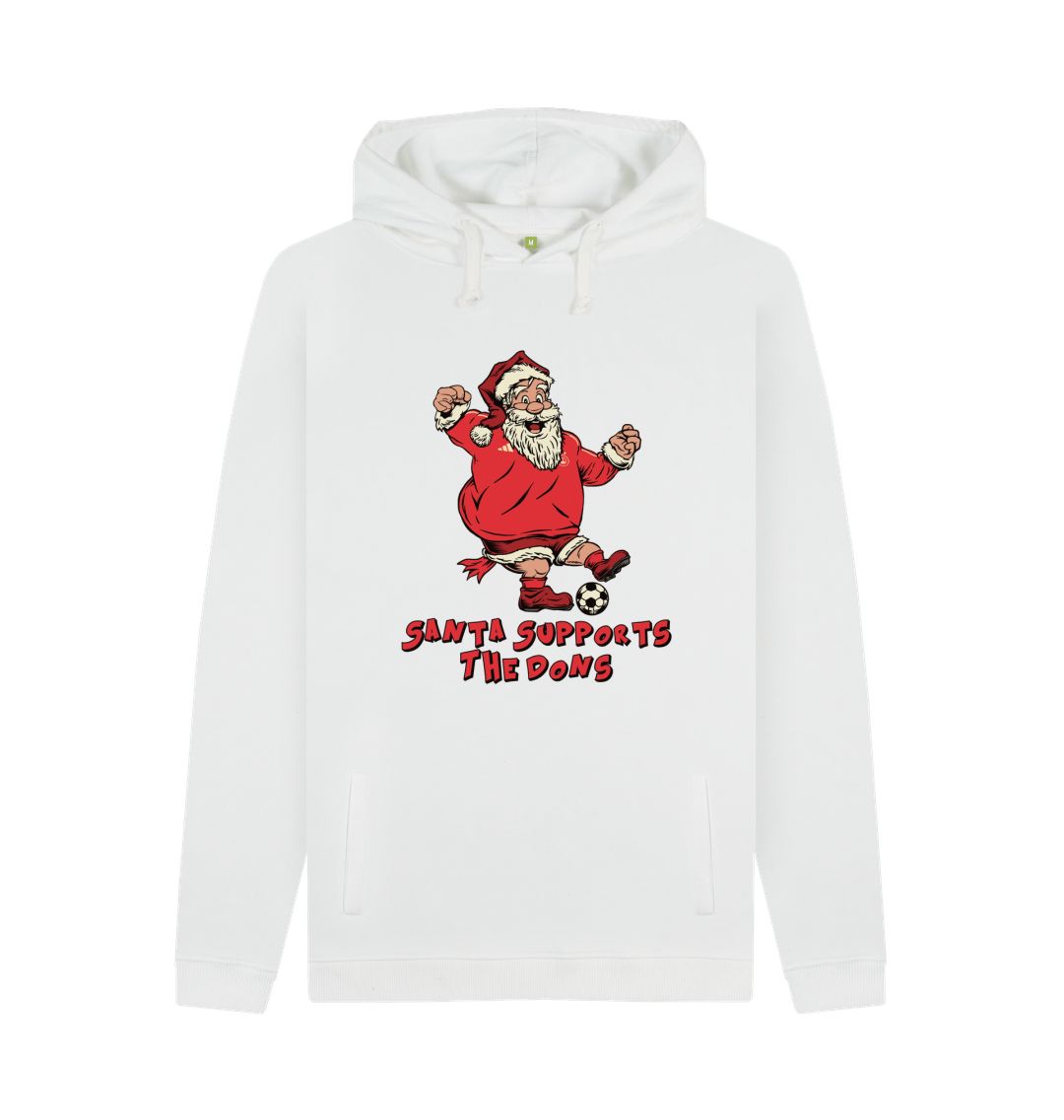 White Aberdeen Men's Santa Hoody