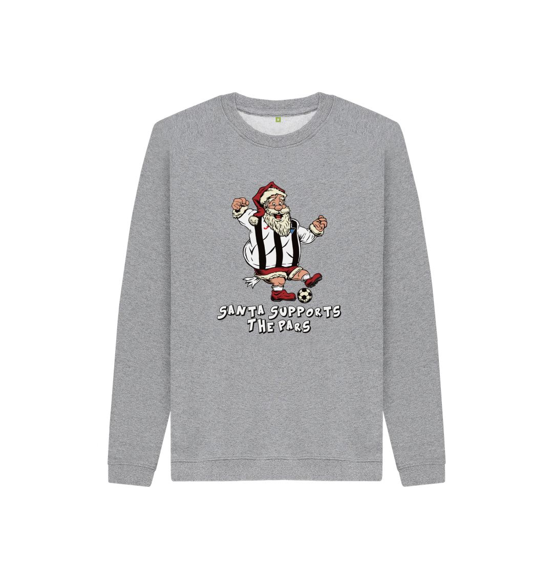 Athletic Grey Dunfermline Kids Santa Jumper