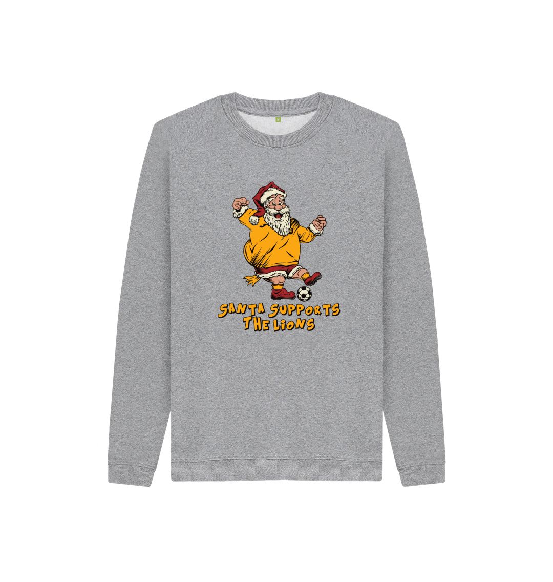 Athletic Grey Livingston Kids Santa Jumper