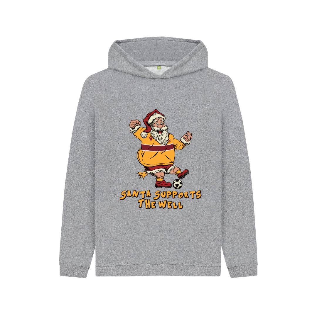 Athletic Grey Motherwell Kids Santa Hoody