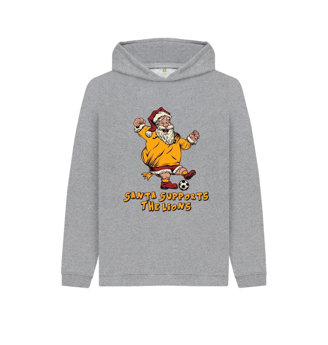 Athletic Grey Livingston Kids Santa Hoody