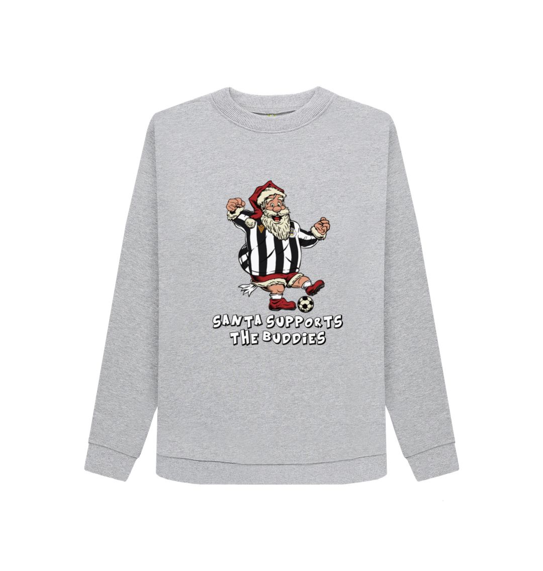 Light Heather St Mirren Women's Santa Jumper