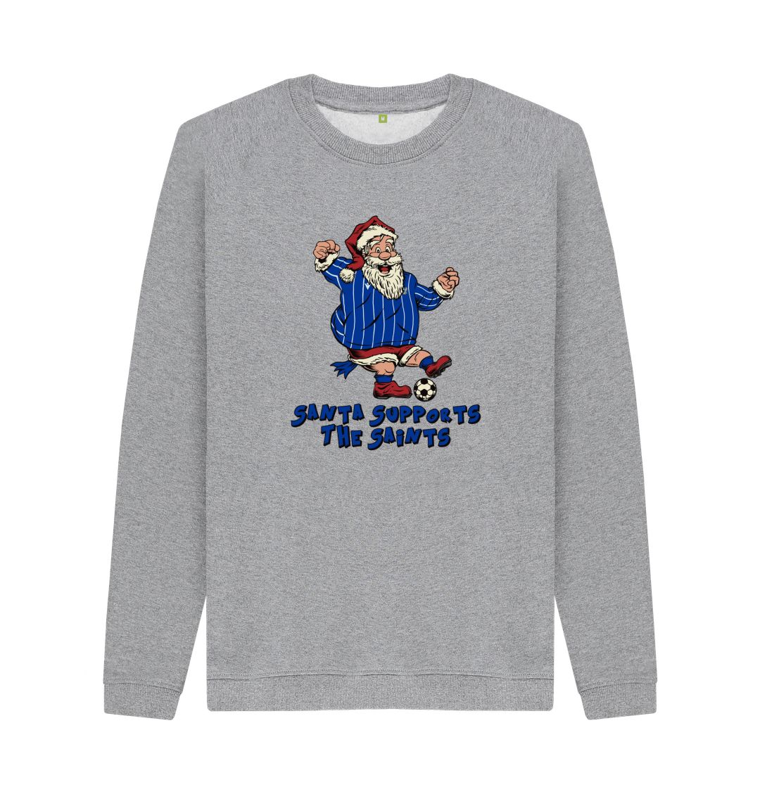 Light Heather St Johnstone Men's Santa Jumper