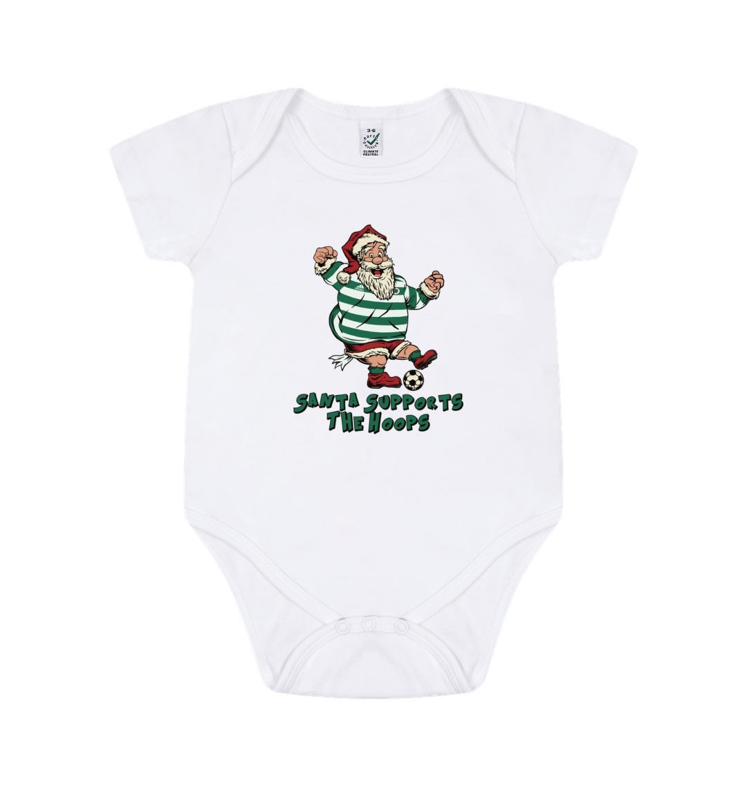 White Celtic Baby Grow