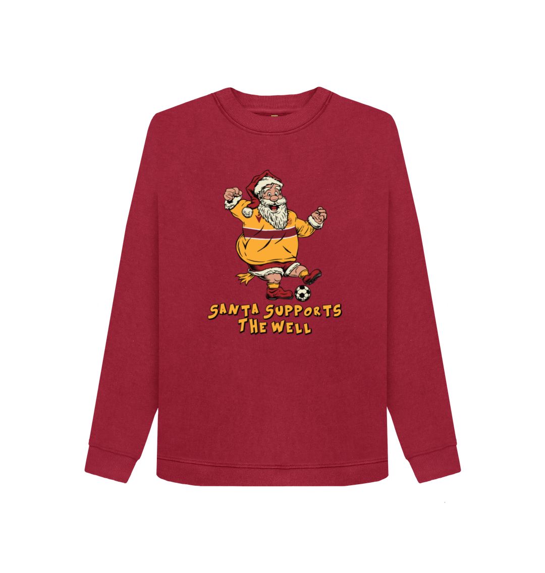 Cherry Motherwell Women's Santa Jumper