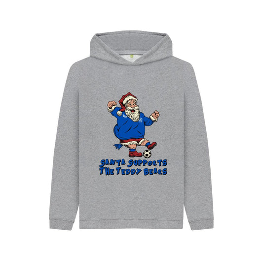 Athletic Grey Rangers Kids Santa Hoody