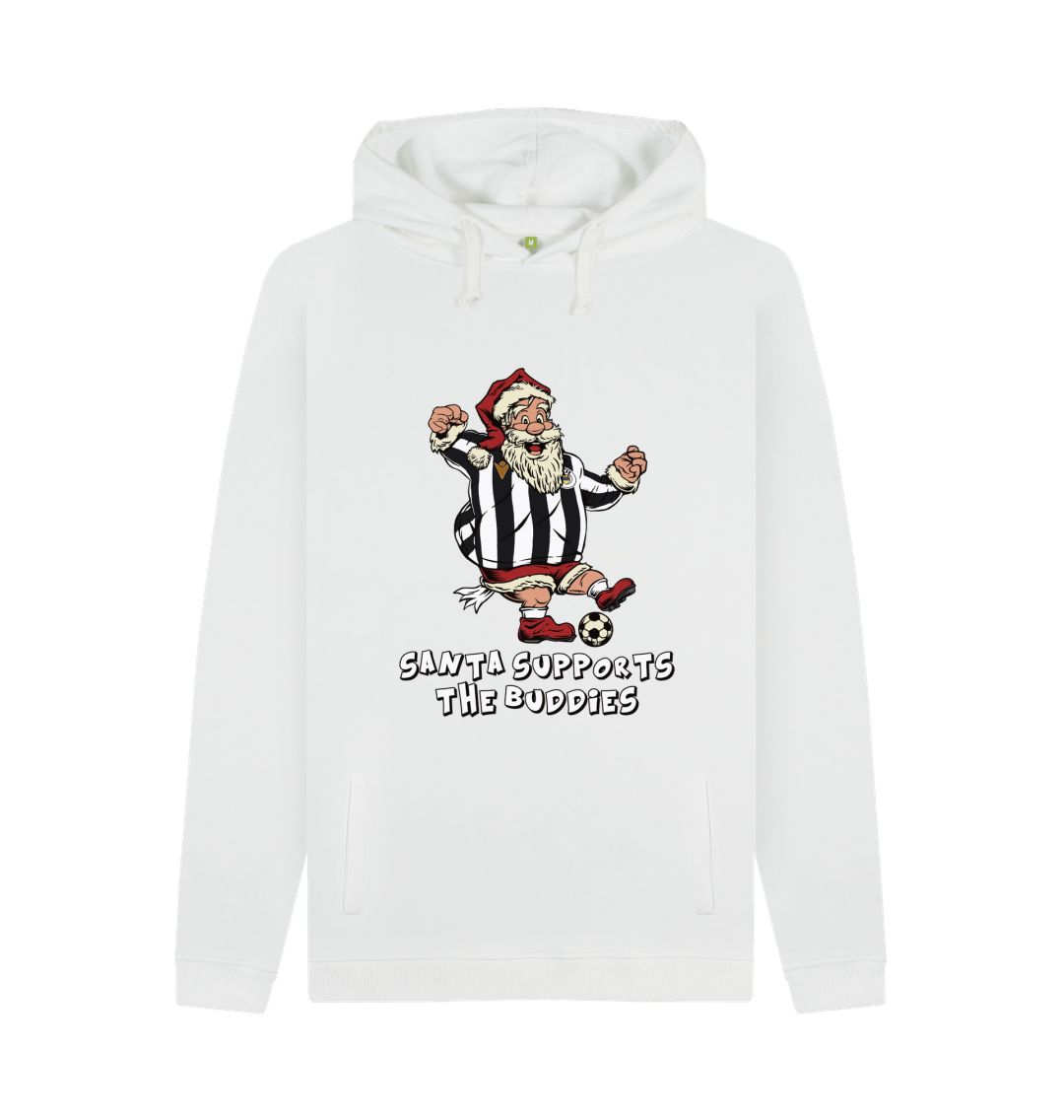 White St Mirren Men's Santa Hoody