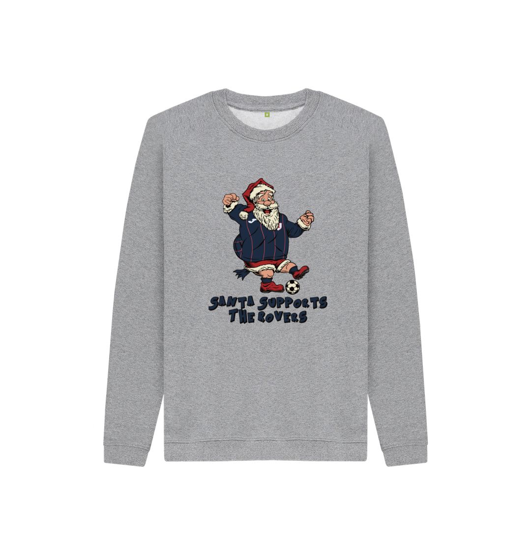 Athletic Grey Raith Rovers Kids Santa Jumper