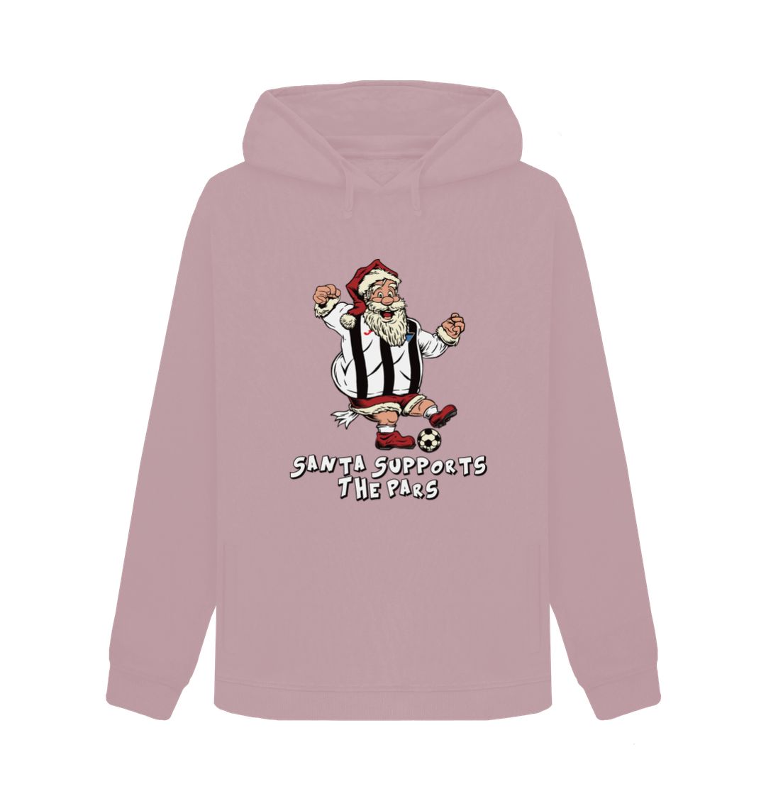 Mauve Dunfermline Women's Santa Hoody