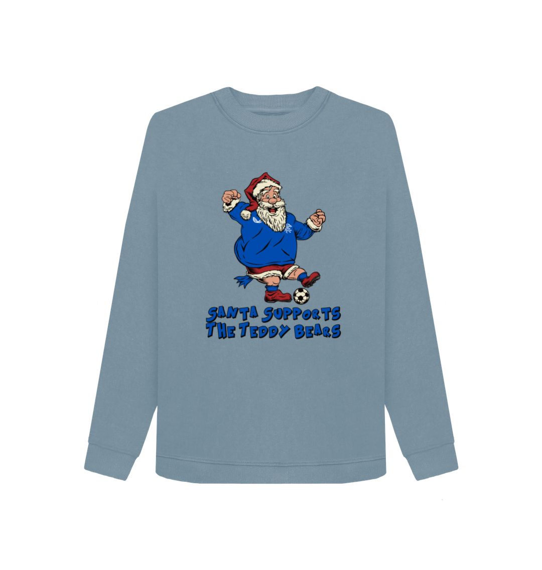 Stone Blue Rangers Woman's Santa Jumper