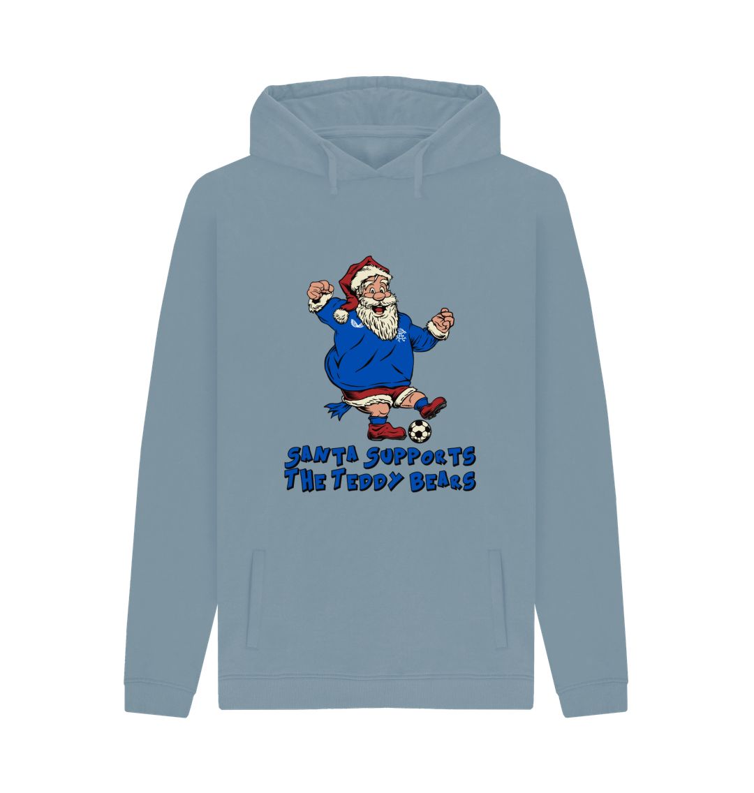 Stone Blue Rangers Men's Santa Hoody