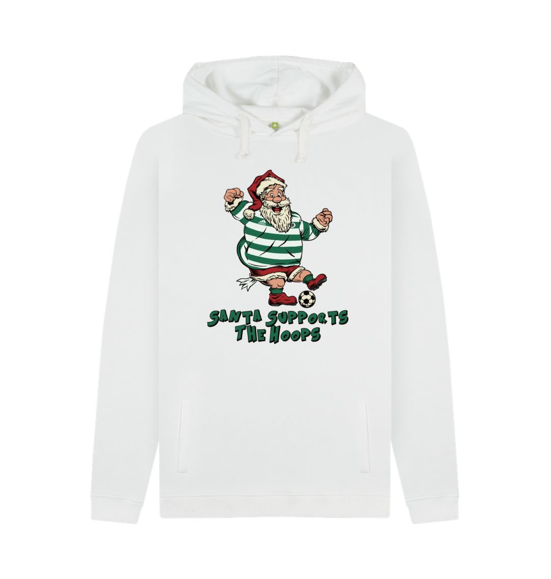 White Celtic Men's Santa Hoody