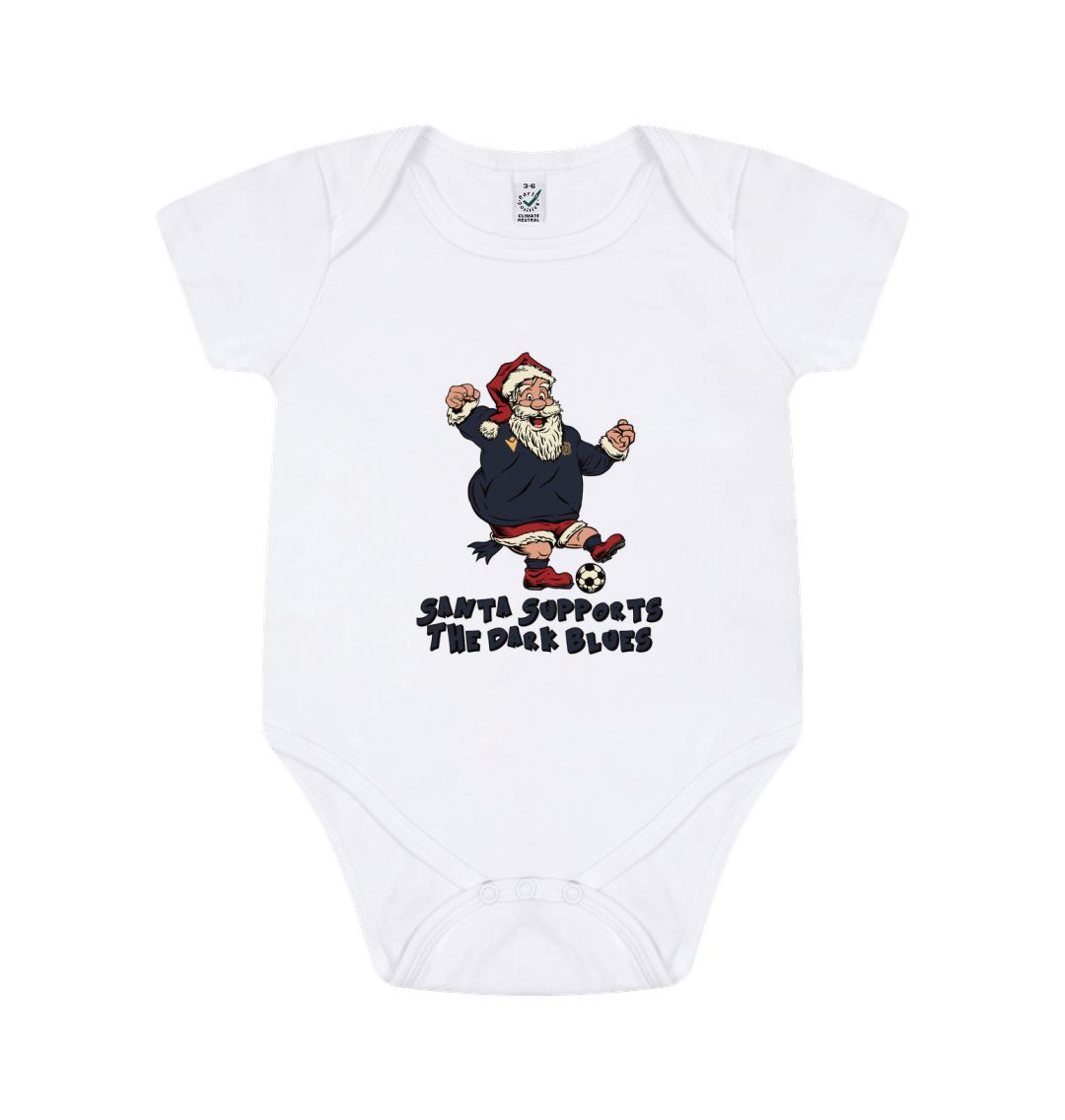 White Dundee FC Baby Grow