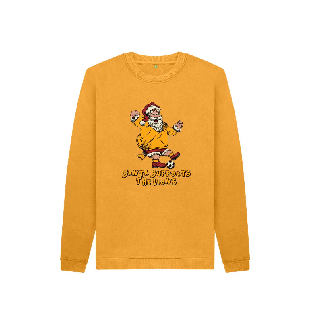 Mustard Livingston Kids Santa Jumper