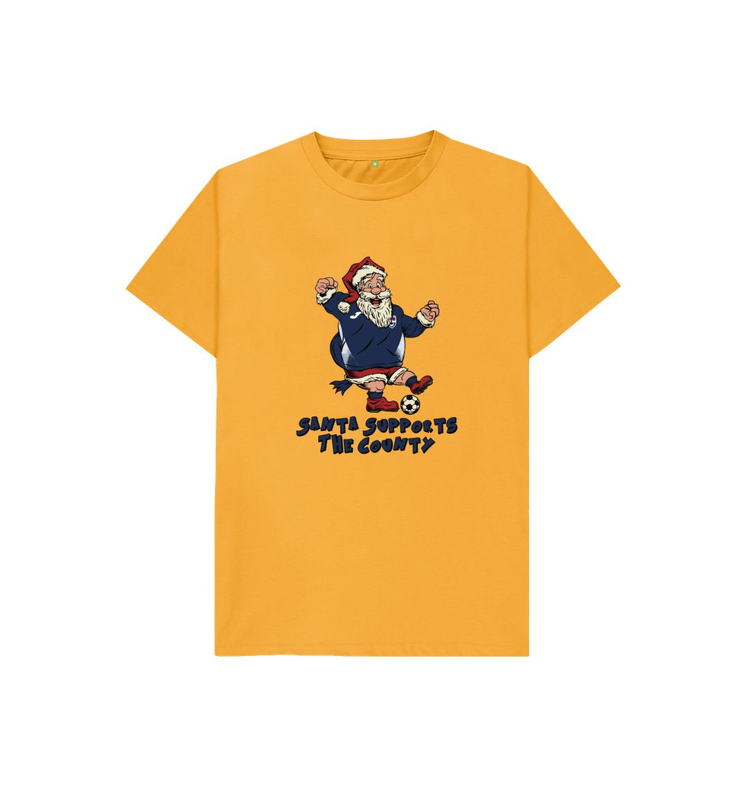 Mustard Ross County Kids Santa T-shirt