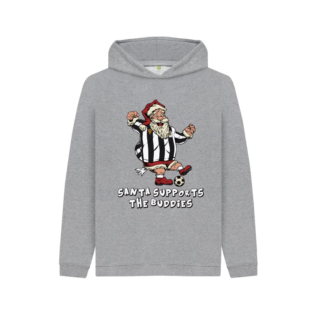 Athletic Grey St Mirren Kids Santa Hoody