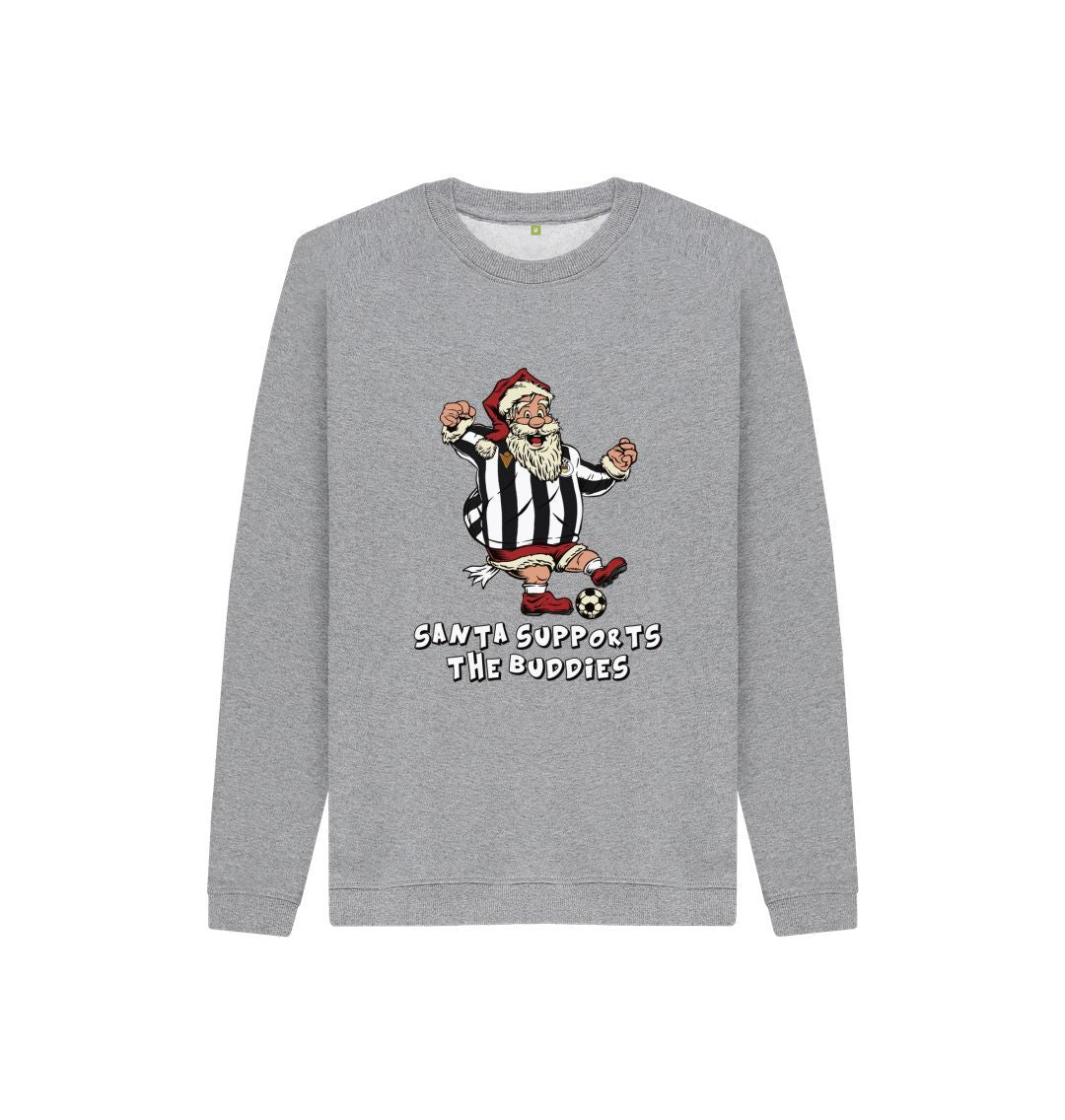 Athletic Grey St Mirren Kids Santa Jumper