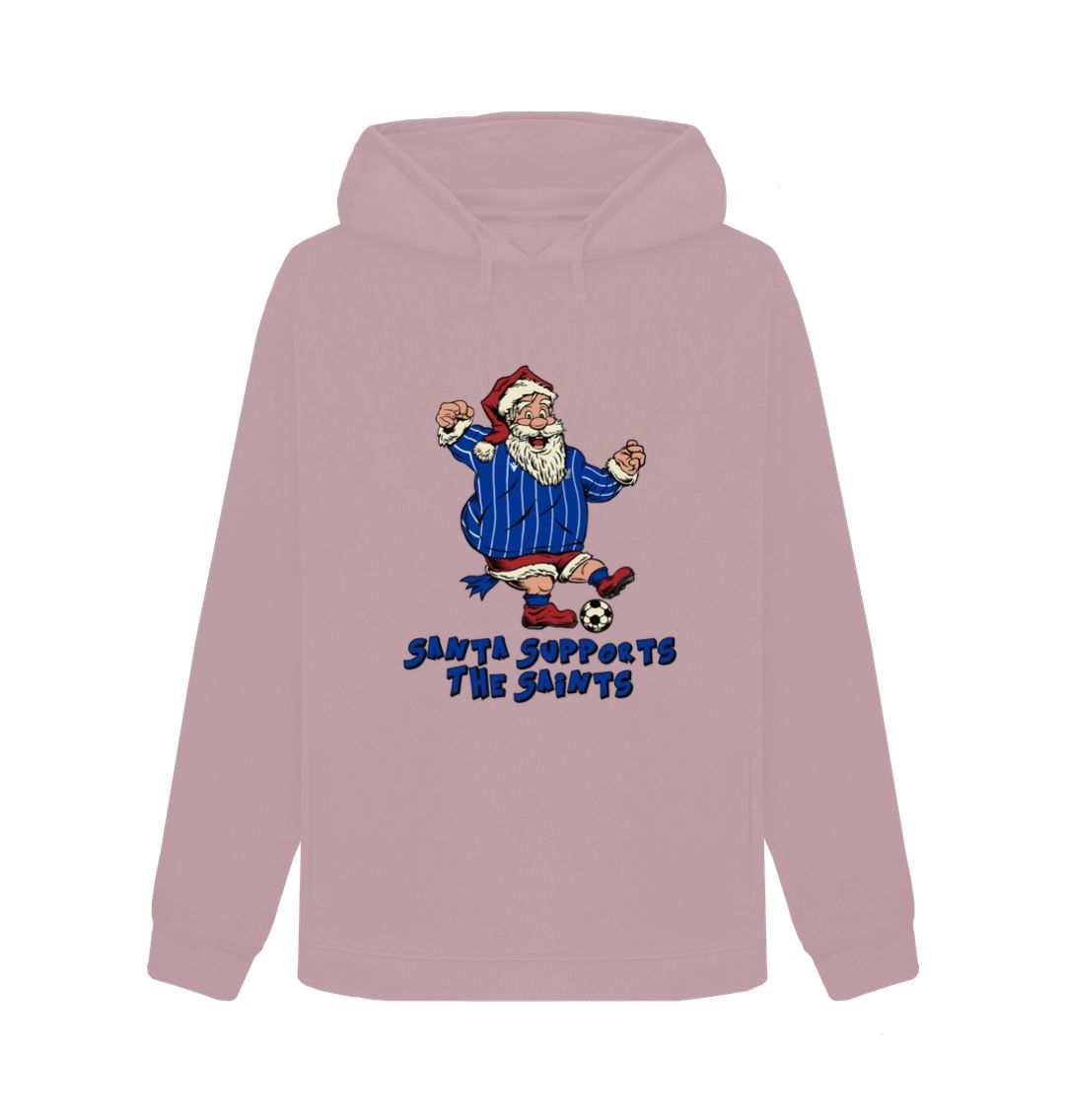 Mauve St Johnstone Women's Santa Hoody