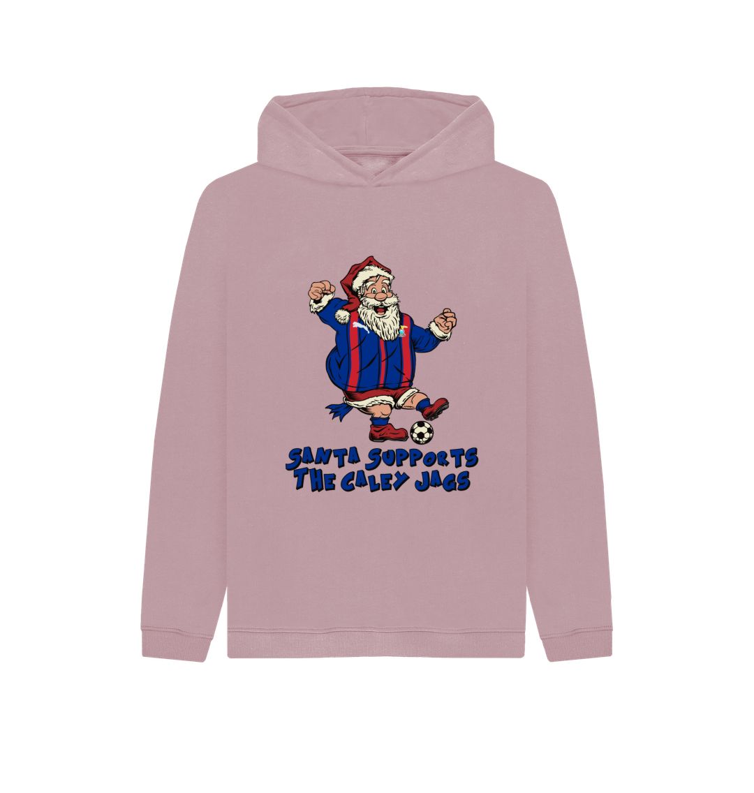 Mauve Inverness Kids Santa Hoody