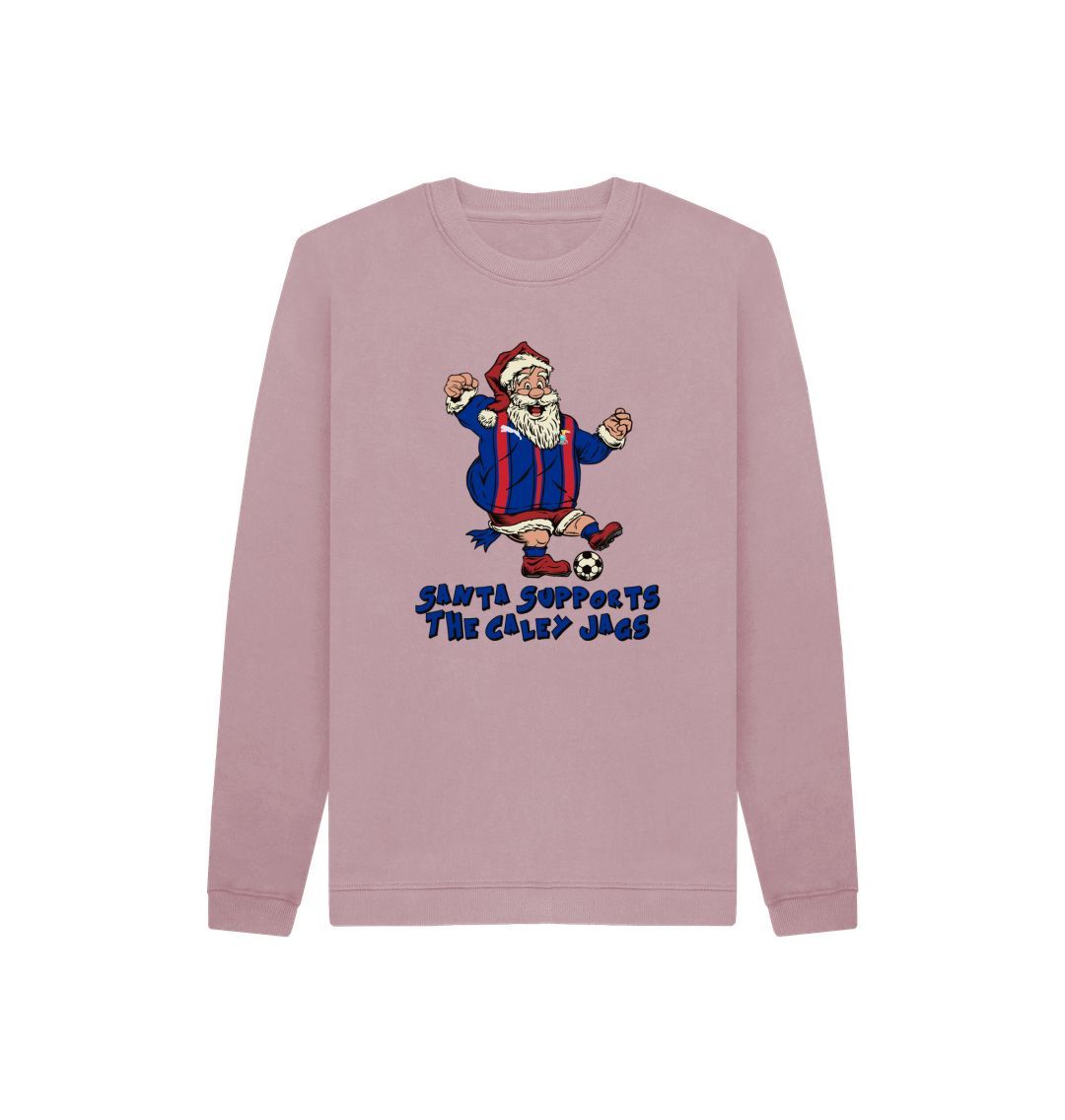 Mauve Inverness Kids Santa Jumper