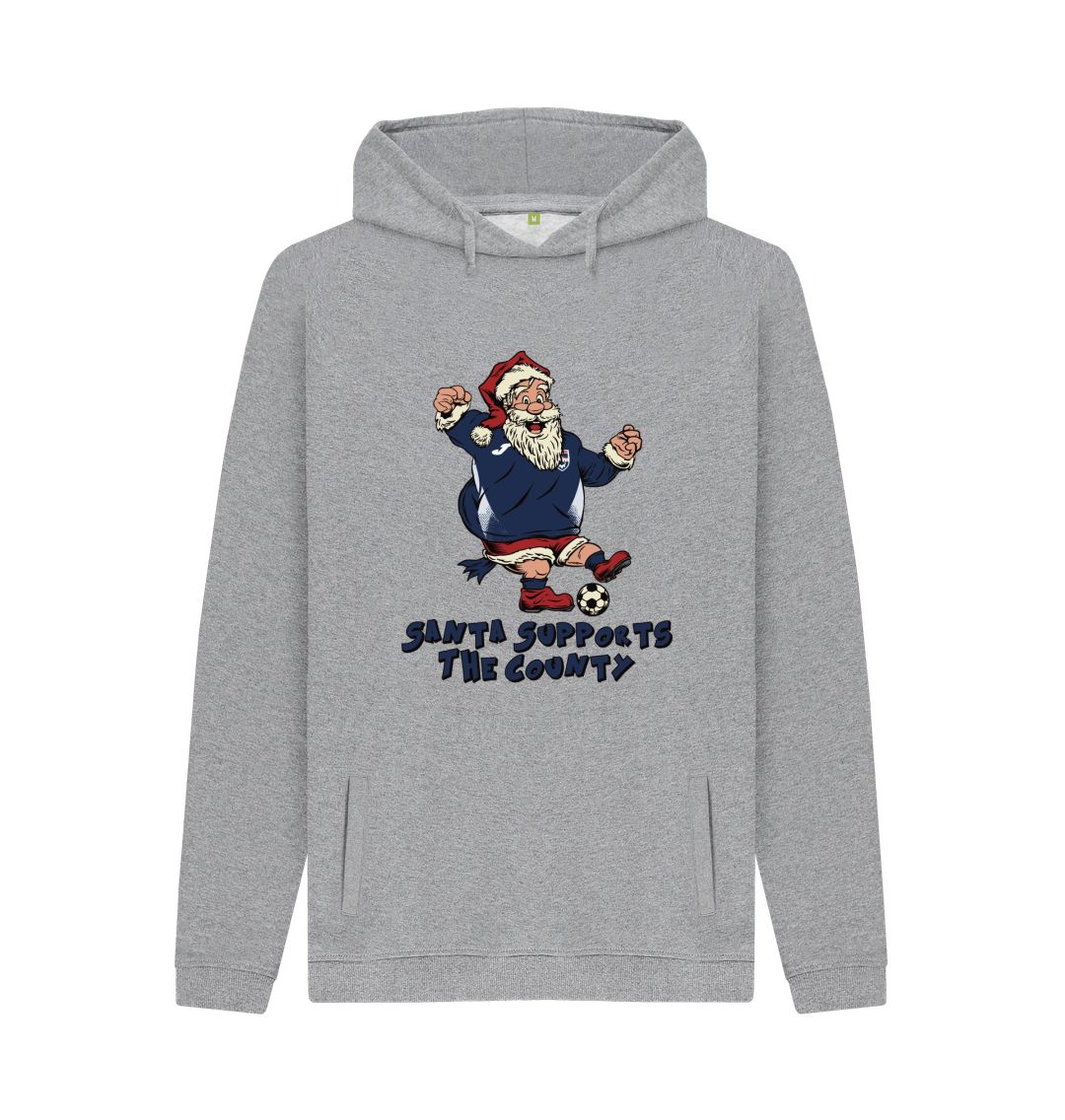 Light Heather Ross County Men's Santa Hoody