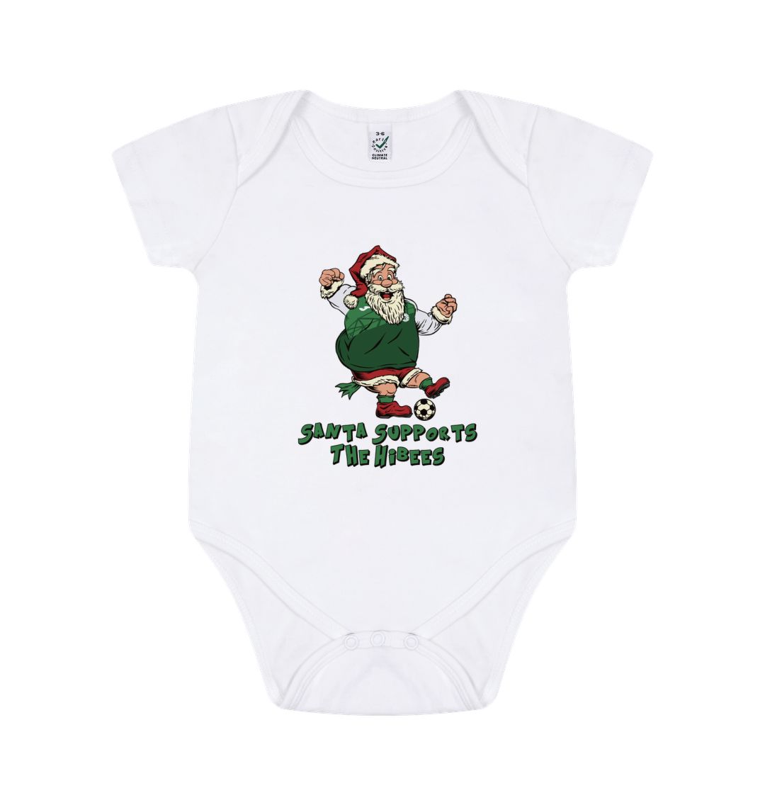 White Hibernian Baby Grow