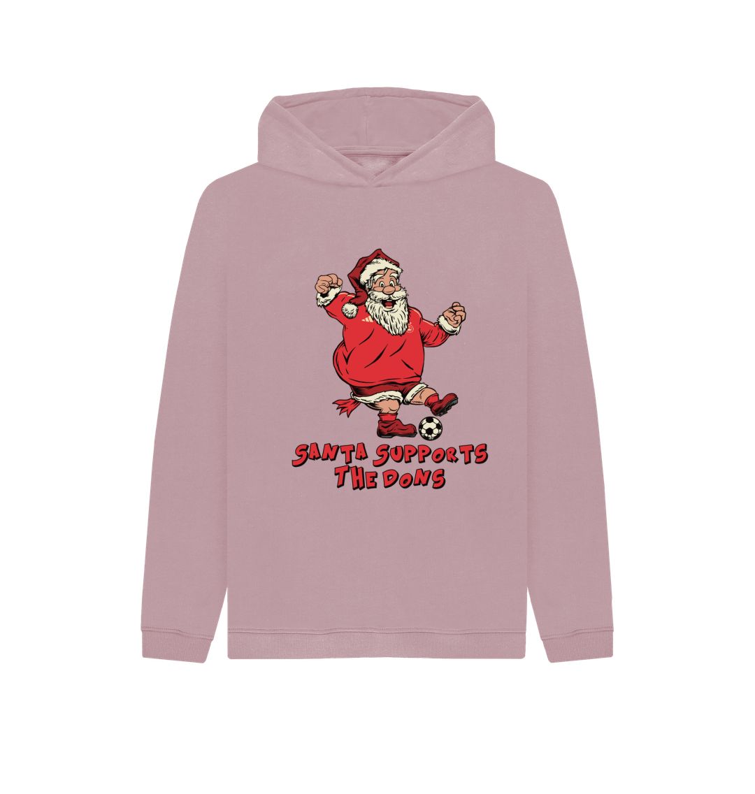 Mauve Aberdeen Kids Santa Hoody