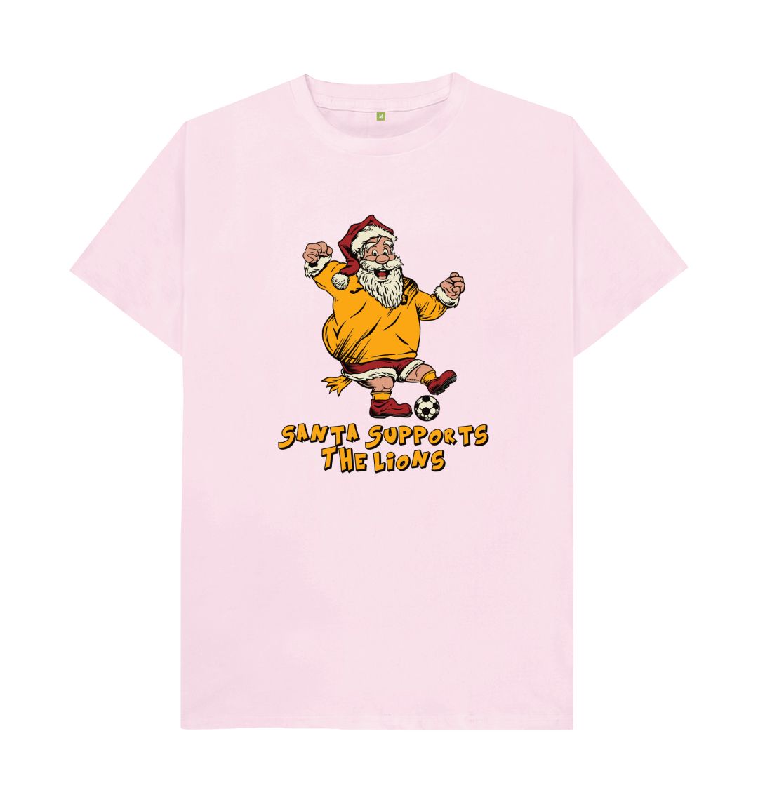 Pink Livingston Men's Santa T-shirt