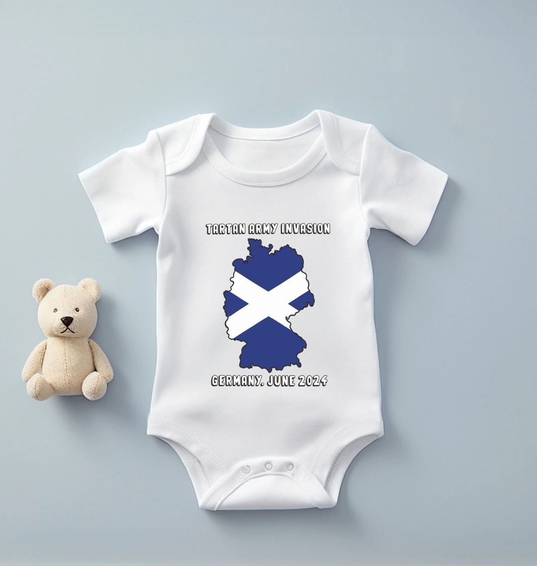 Euro 2024 Scotland Baby Grow