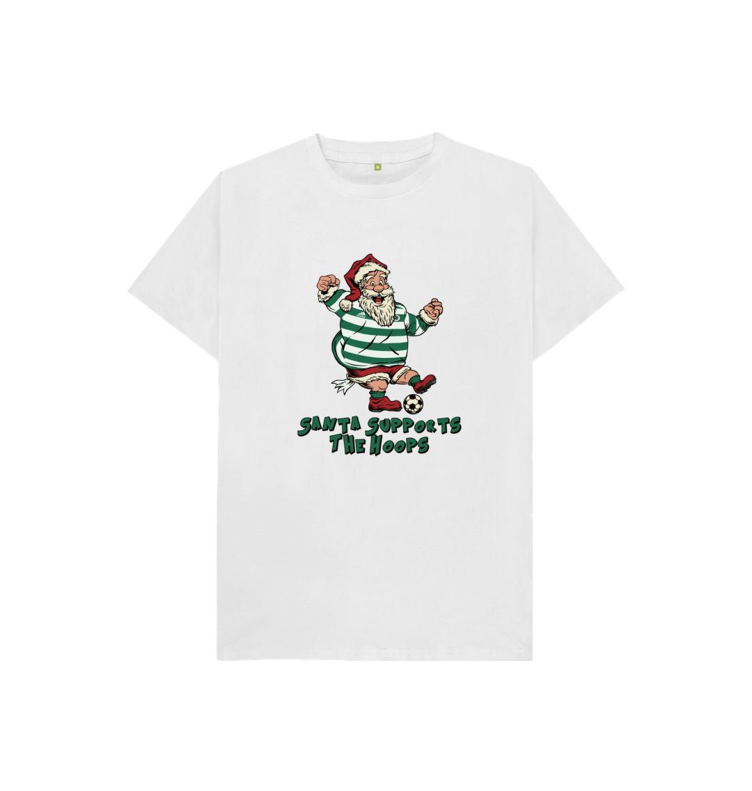 White Celtic Kids Santa T-shirt