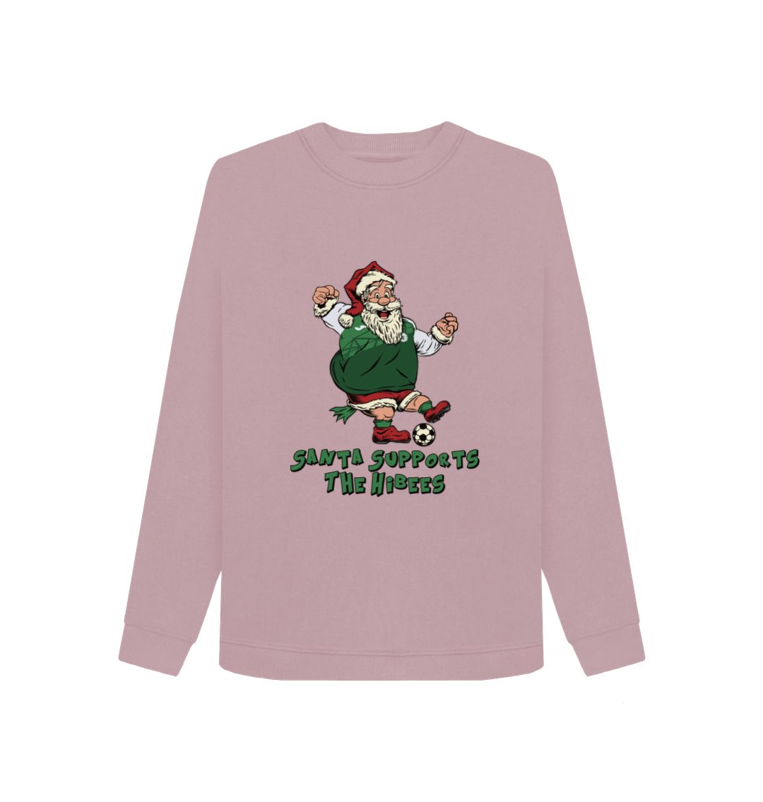 Mauve Hibernian Women's Santa Jumper