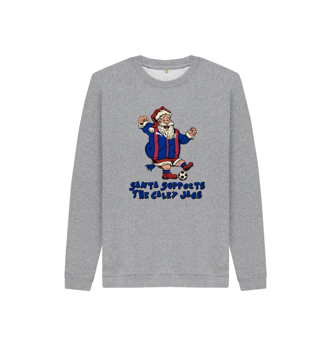 Athletic Grey Inverness Kids Santa Jumper