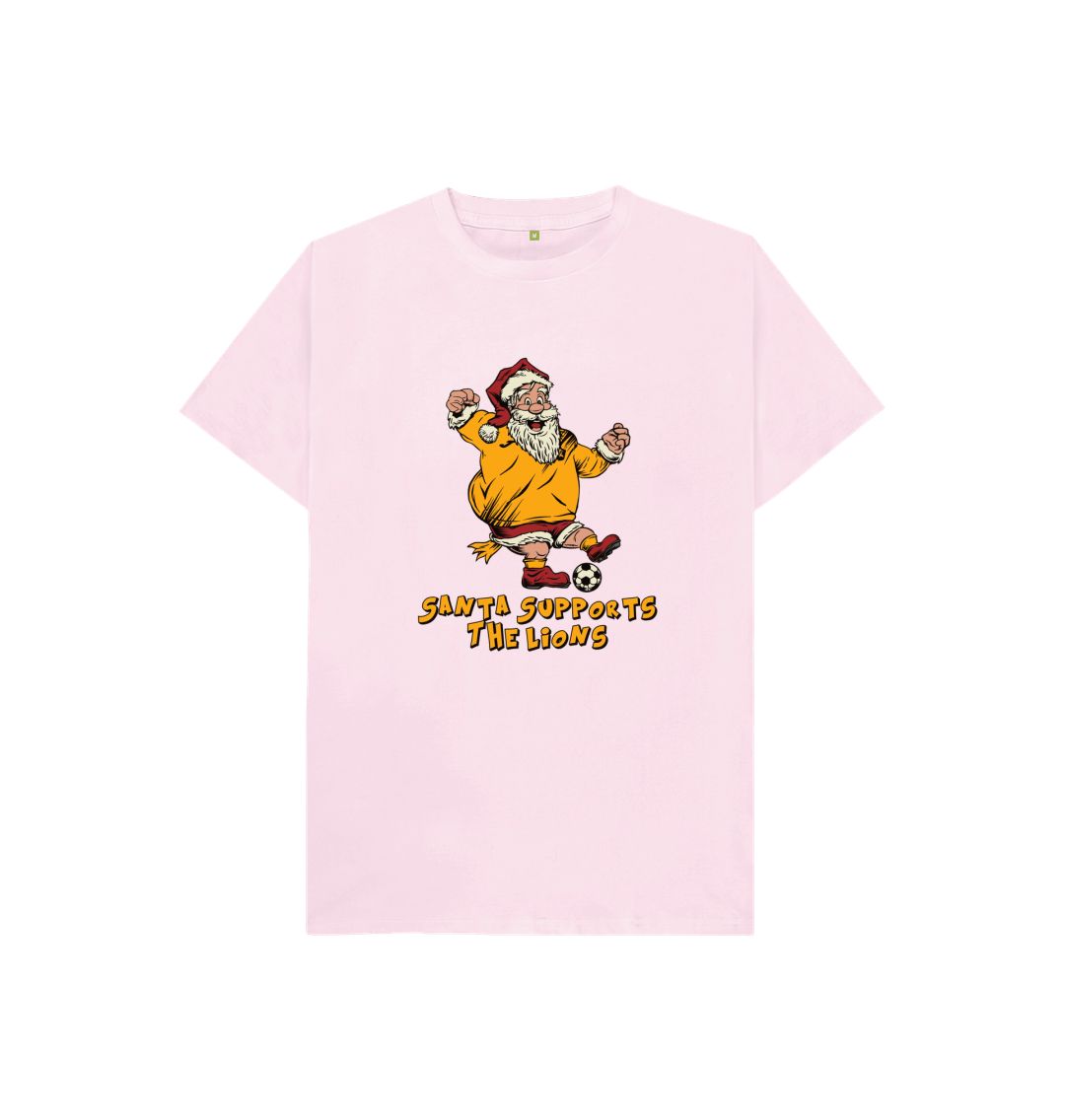 Pink Livingston Kids Santa T-shirt