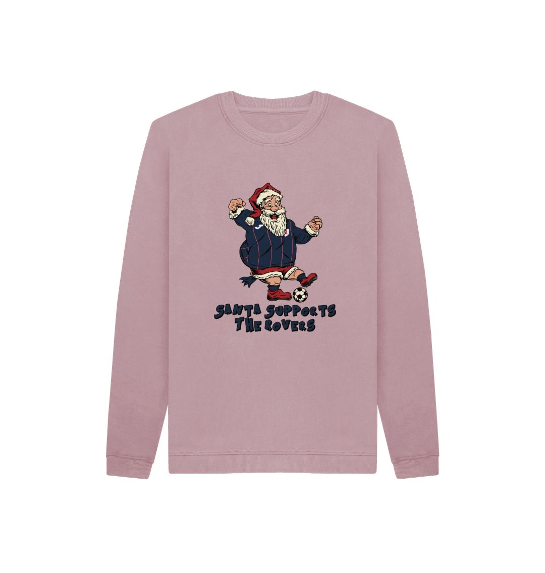 Mauve Raith Rovers Kids Santa Jumper