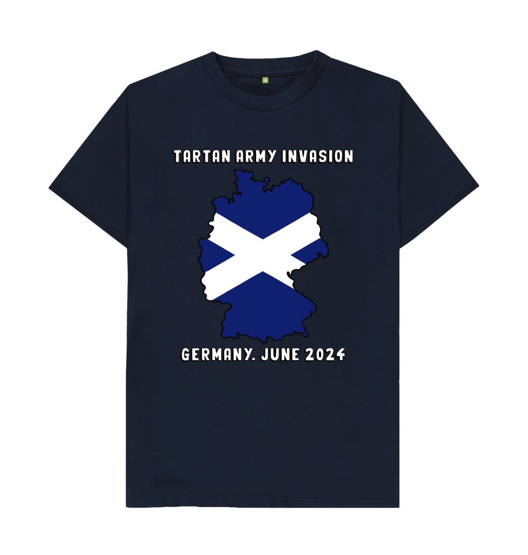 Navy Blue Scotland Football Euro 2024 Germany