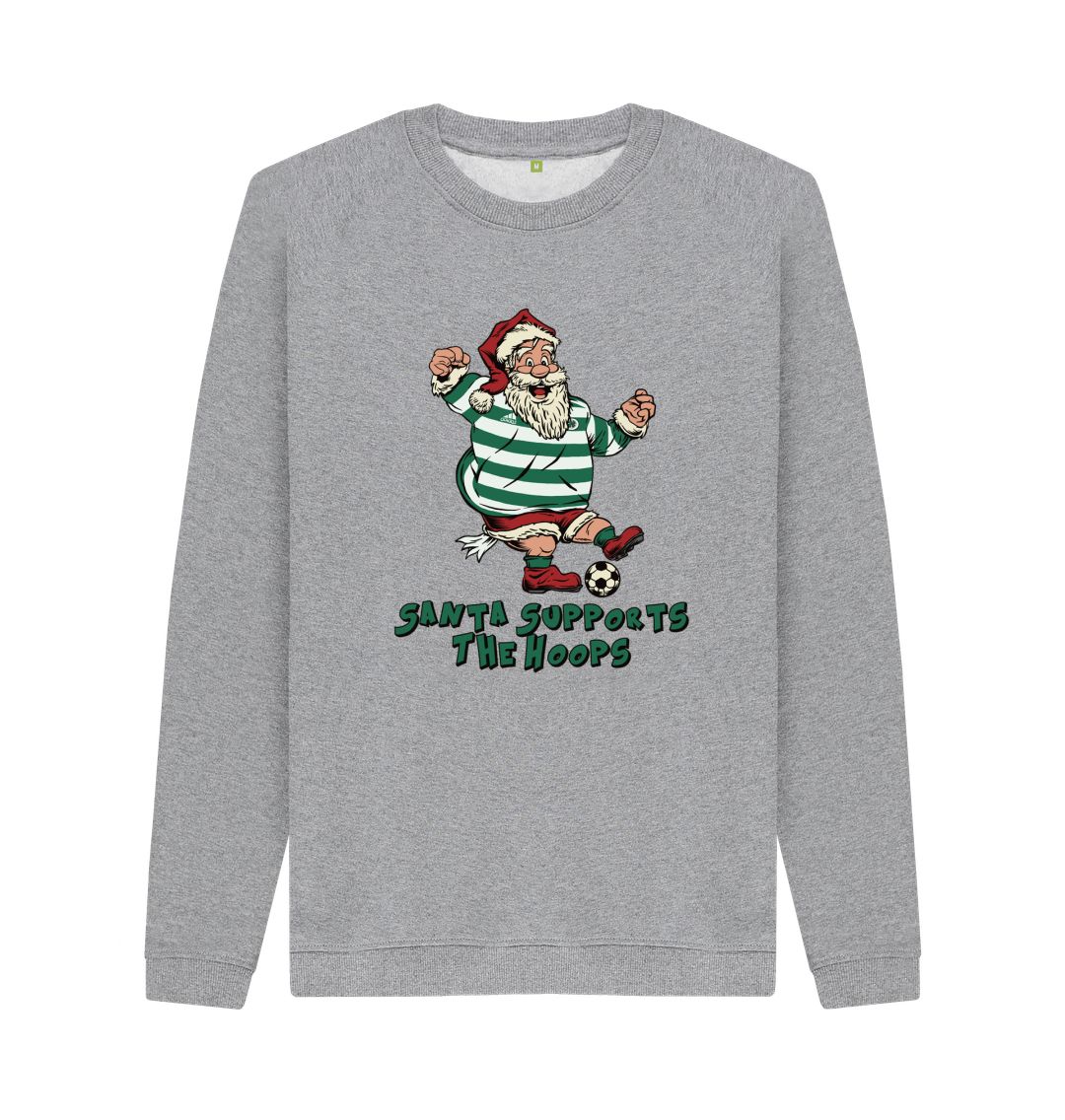 Light Heather Celtic Men's Santa Jumper