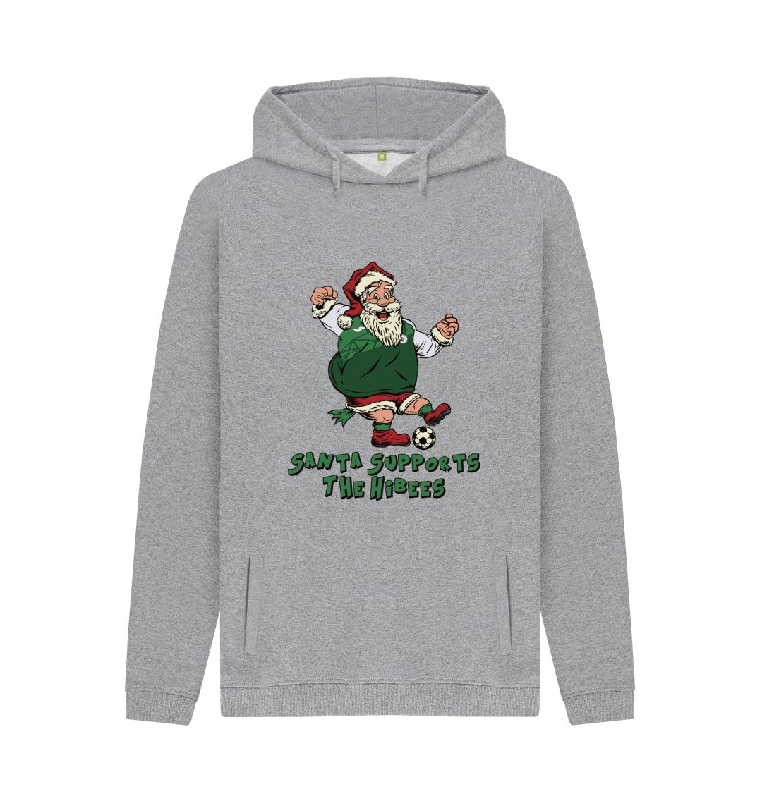 Light Heather Hibernian Men's Santa Hoody