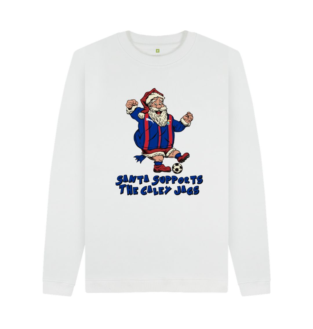 White Inverness Men's Santa Jumper