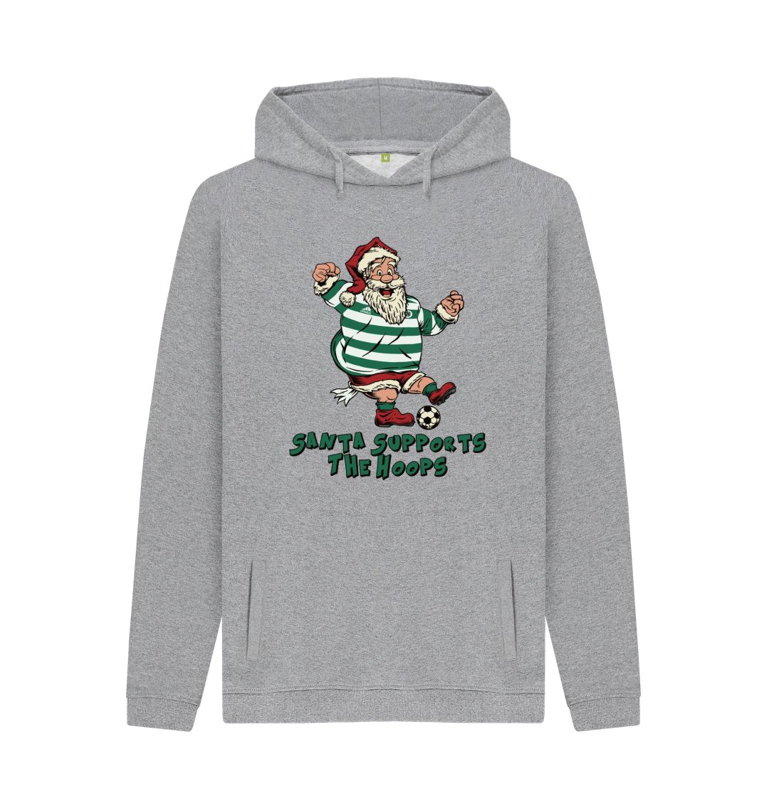 Light Heather Celtic Men's Santa Hoody