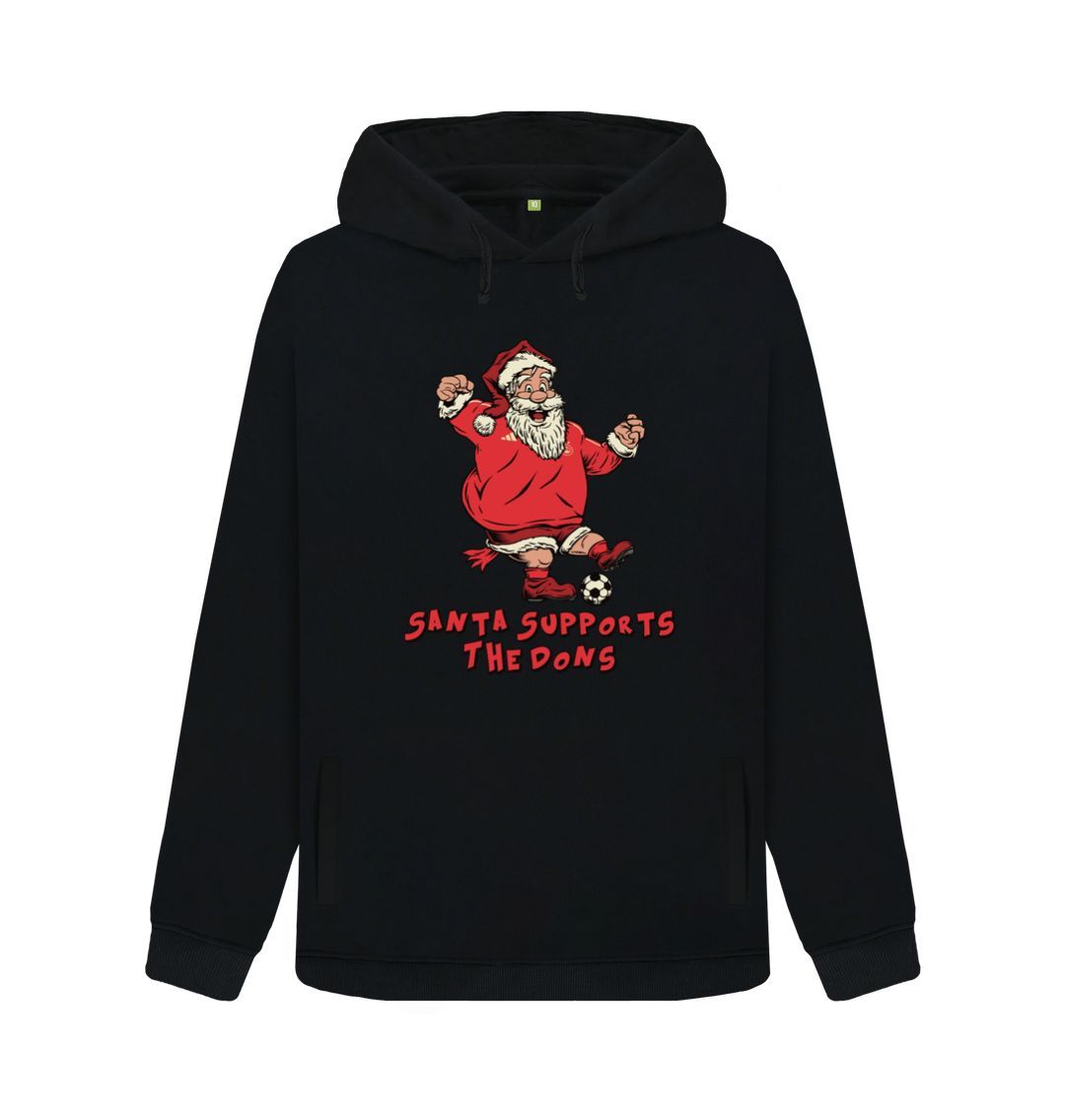 Black Aberdeen Women's Santa Hoody