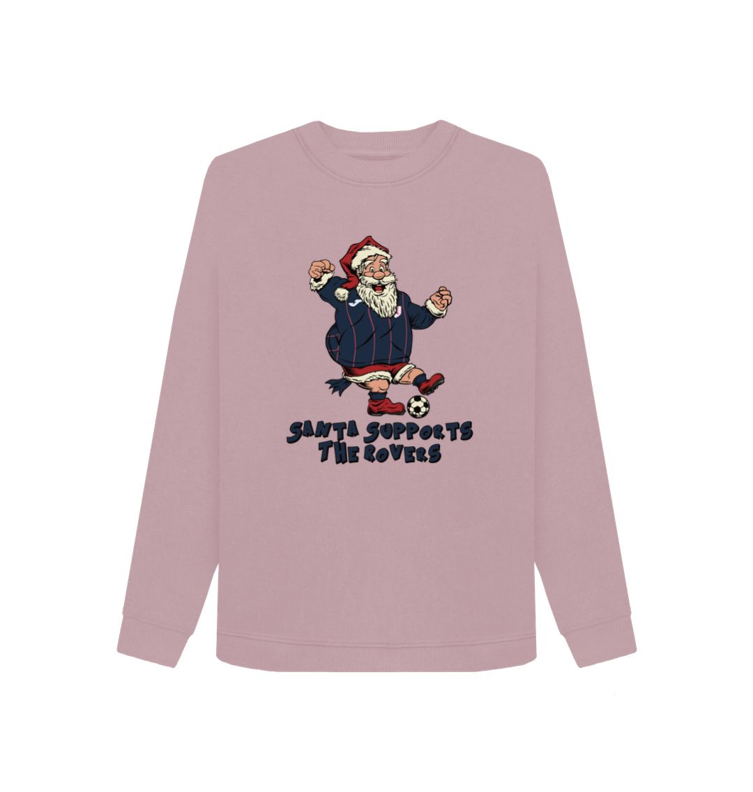 Mauve Raith Rovers Women's Santa Jumper