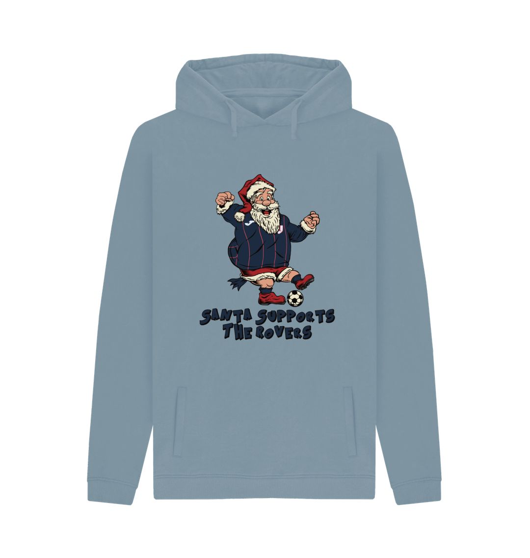 Stone Blue Raith Rovers Men's Santa Hoody