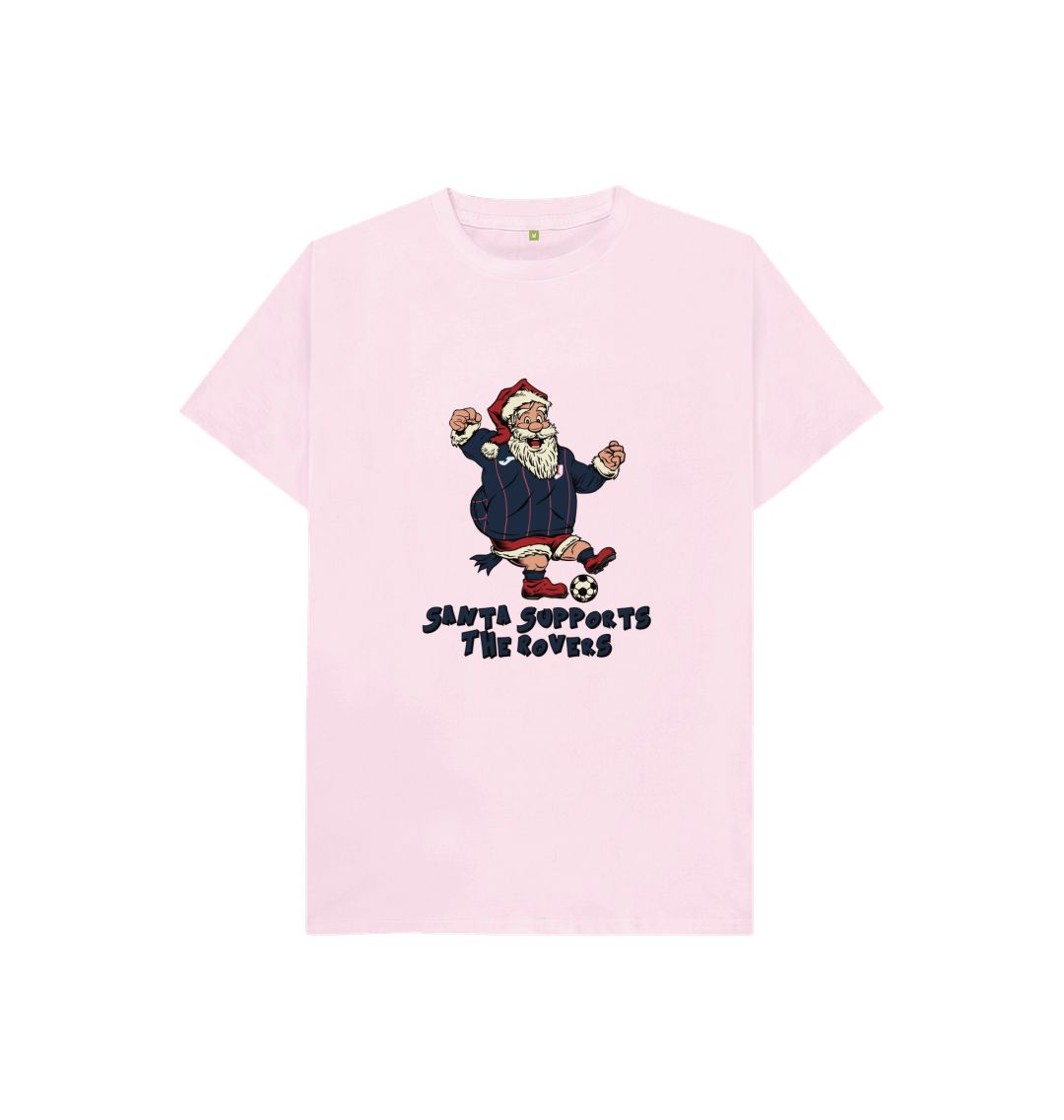 Pink Raith Rovers Kids Santa T-shirt